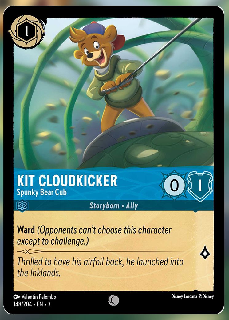 Kit Cloudkicker, Spunky Bear Cub