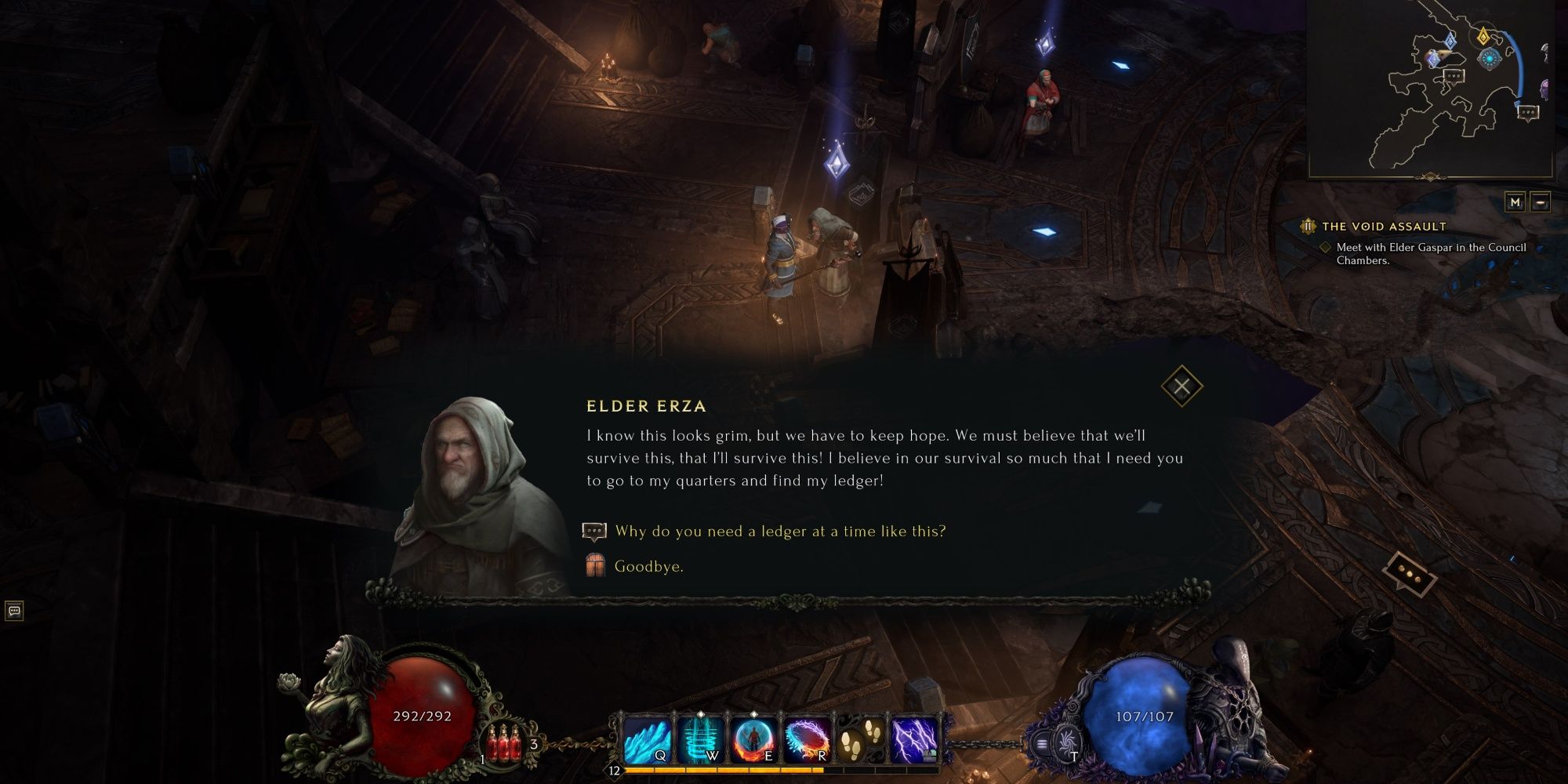 Last Epoch Erza NPC Dialogue