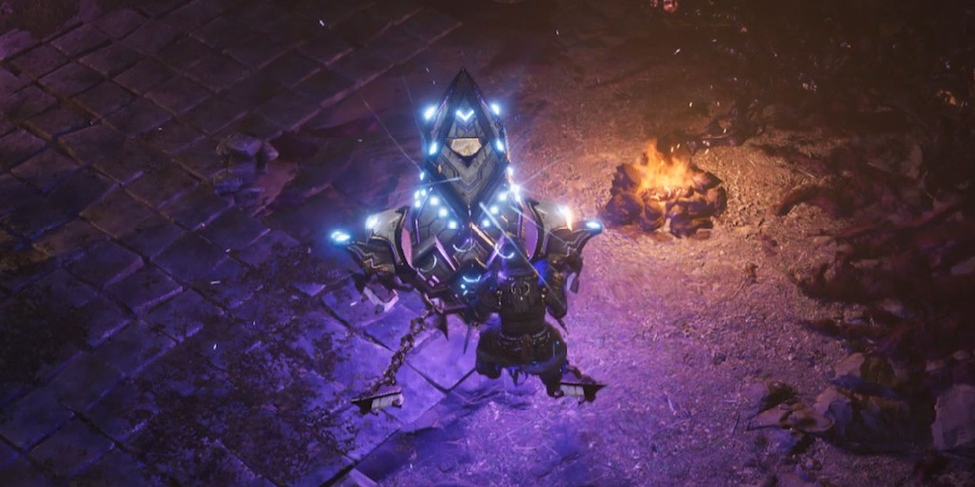 Last Epoch Player Near Rune Prison