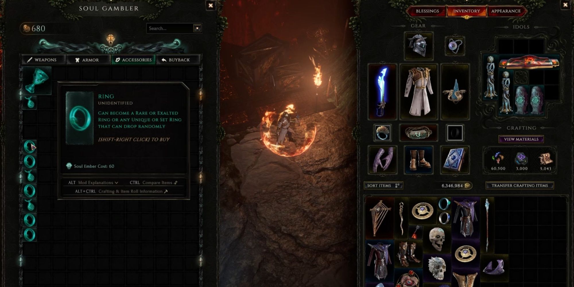 Last Epoch Soulfire Dungeon Soul Gambler Vendor