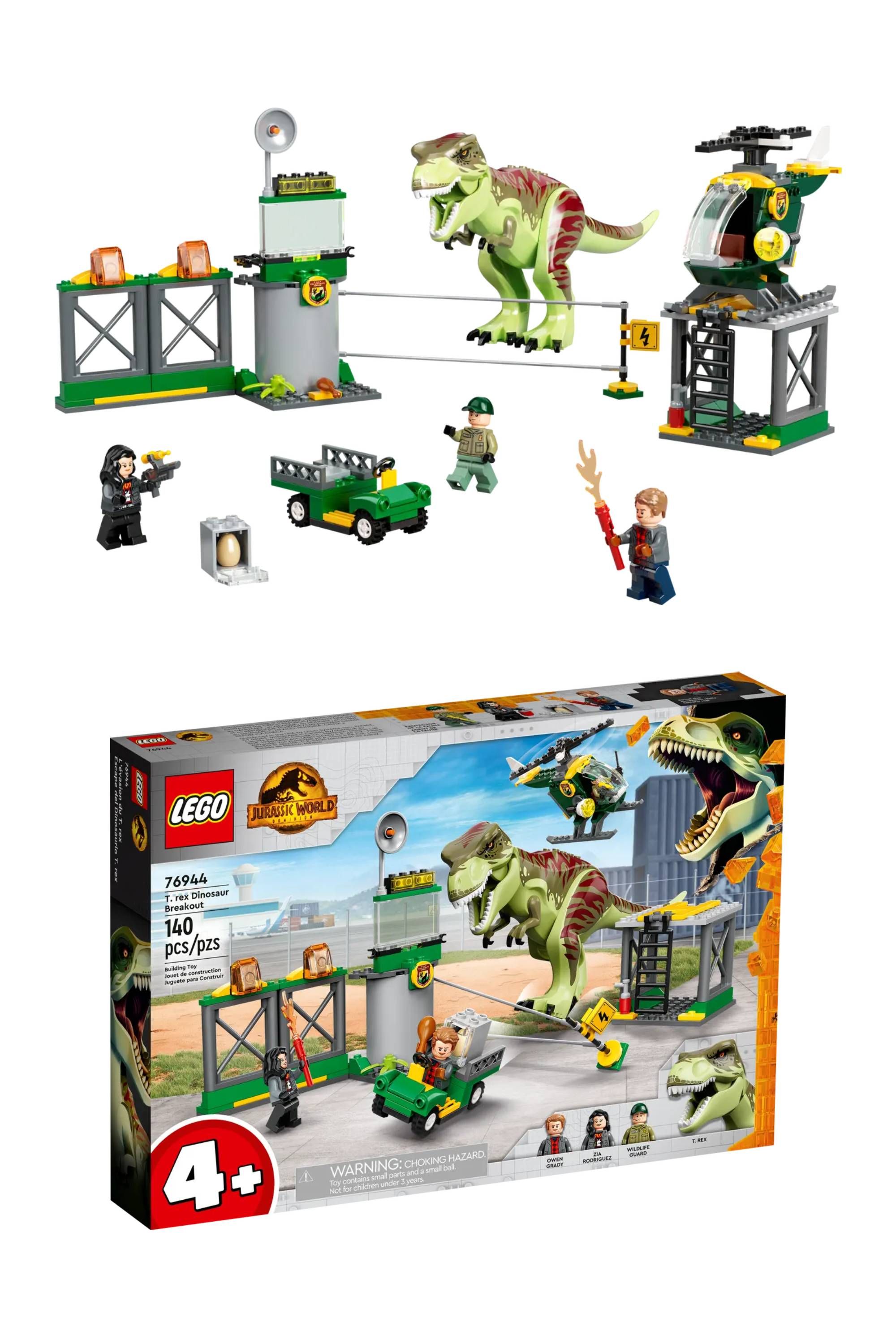LEGO Jurassic World T. rex Dinosaur Breakout