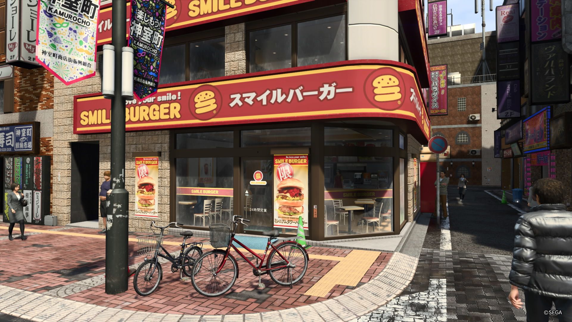 Like A Dragon Infinite Wealth, Smile Burger (Nakamichi)