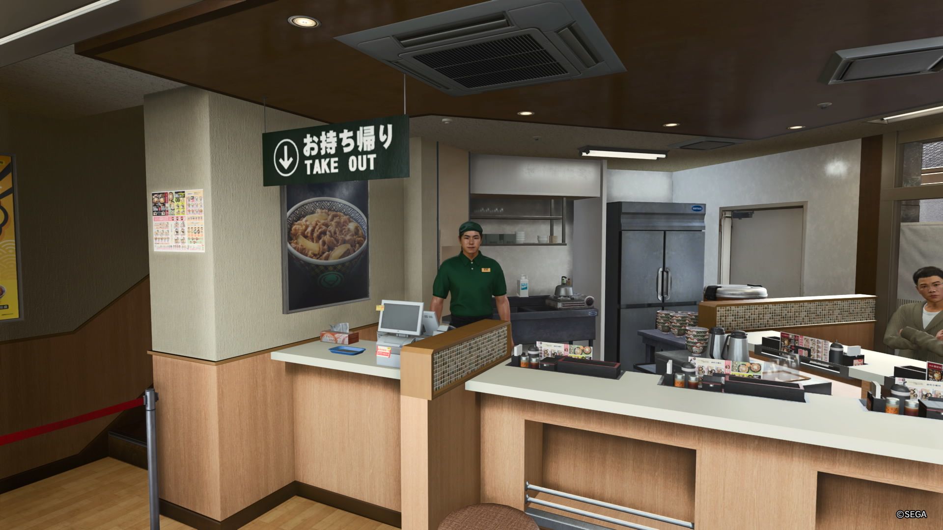 Like A Dragon Infinite Wealth, Yoshinoya (Hotel District)