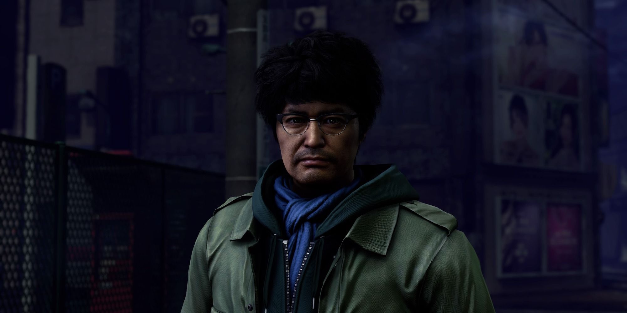Yu Nanba stoically looking into the camera