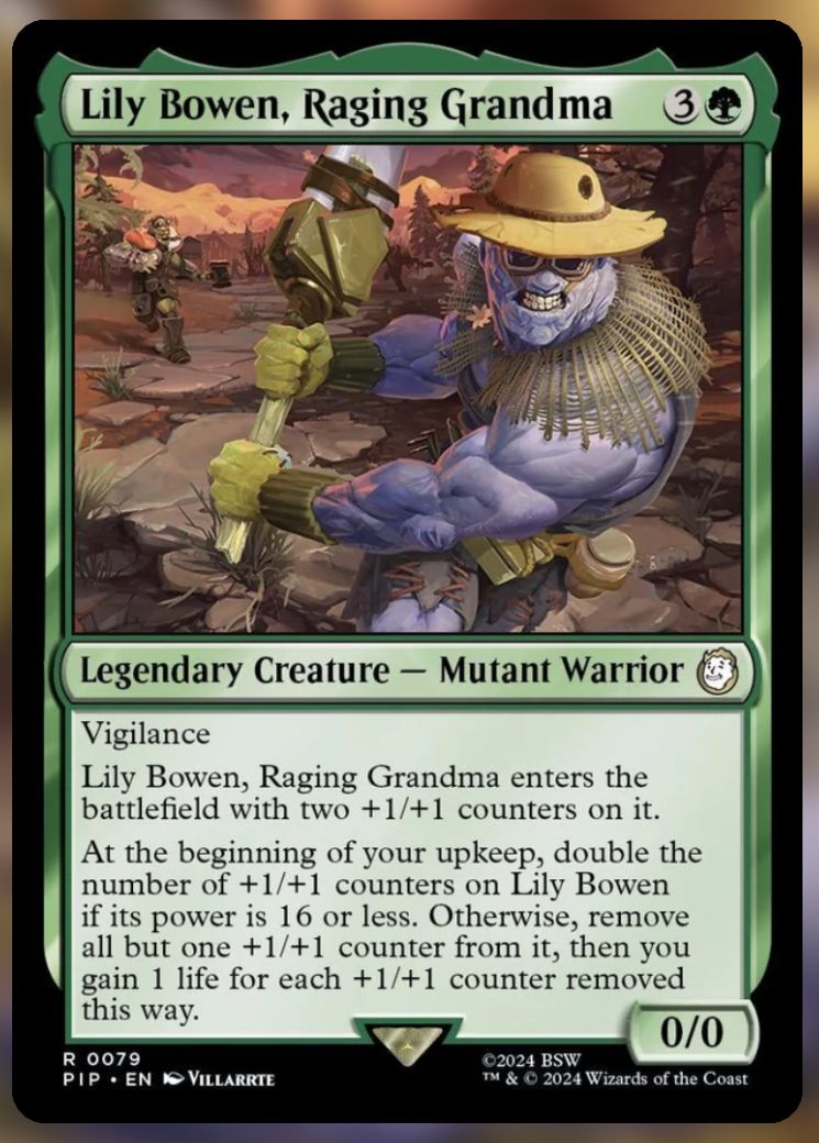 Lily Bowen, Raging Grandma
