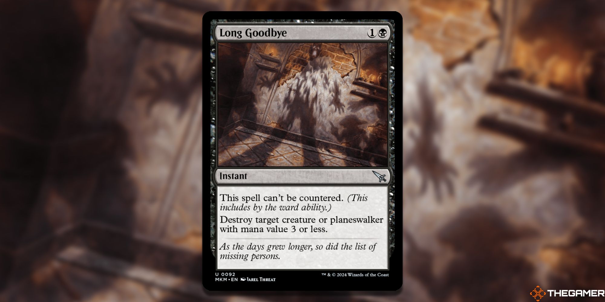 MTG: Long Goodbye card