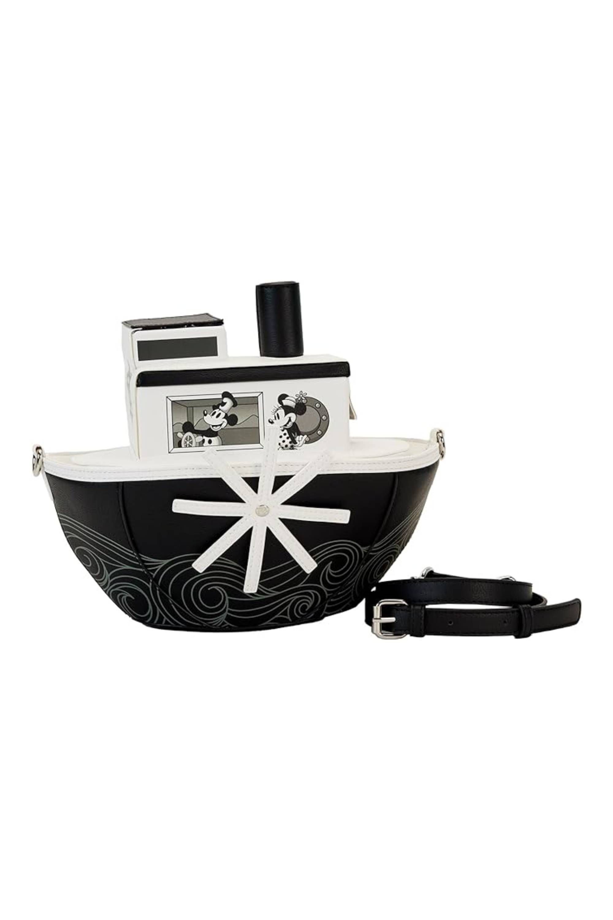 Loungefly Stitch Shoppe Steamboat Willie Crossbody Bag