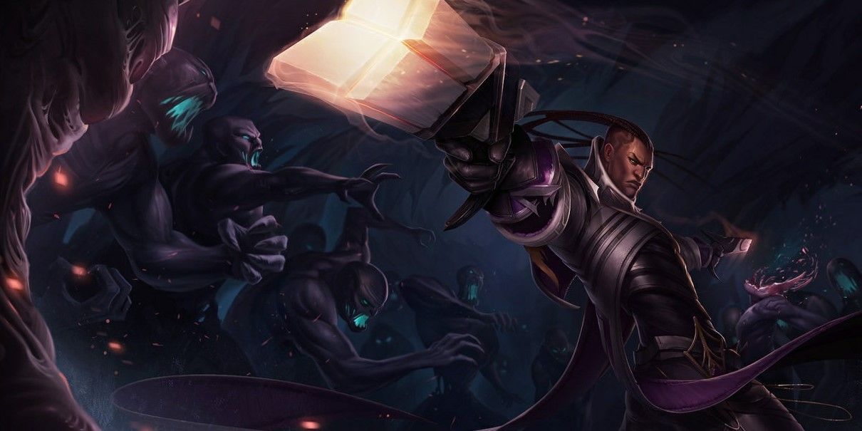 Lucian's Splash Art in League Of Legends