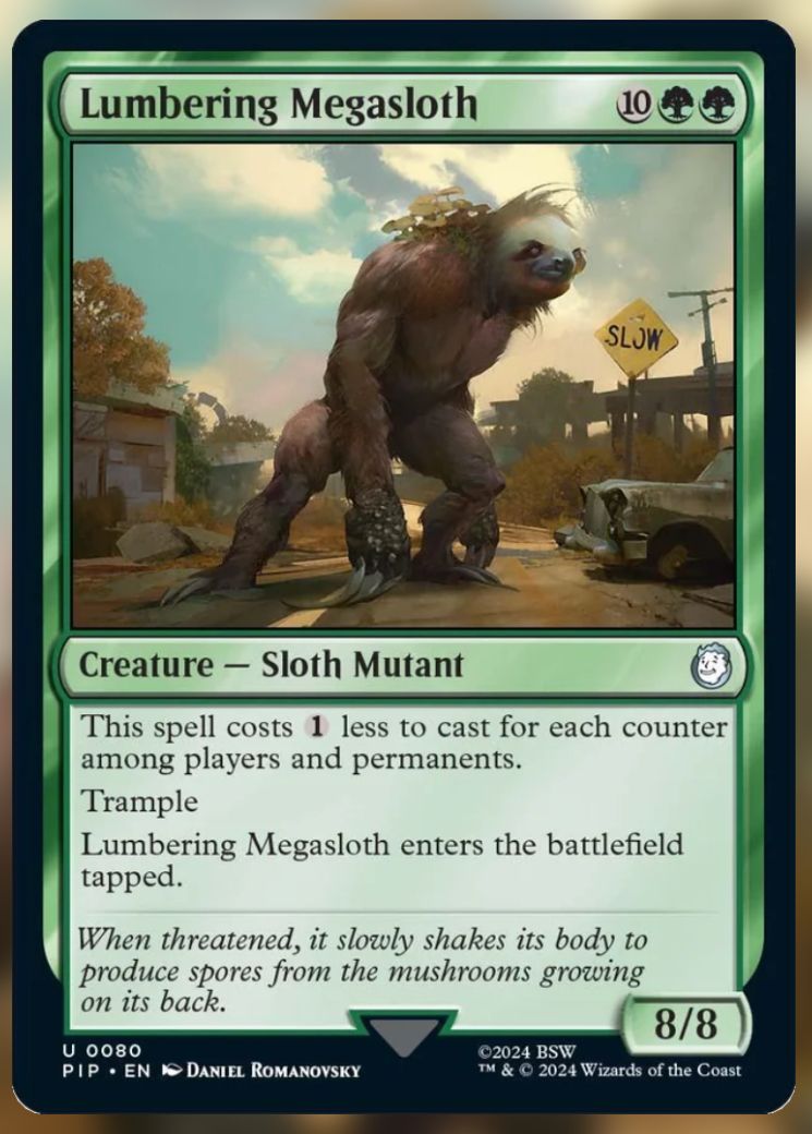 Lumbering Megasloth