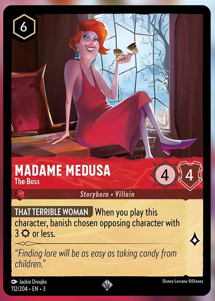 Madame Medusa, The Boss