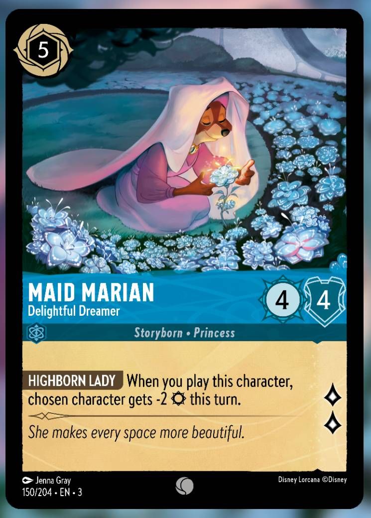 maid marian delightful dreamer lorcana