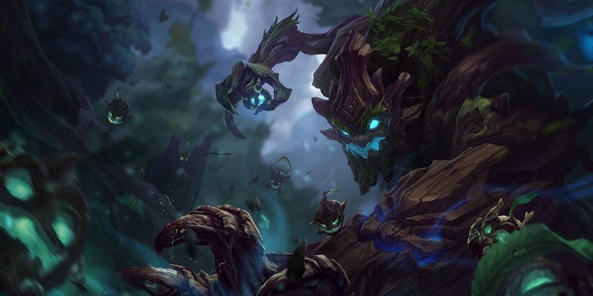 Maokai's Splash Art in League Of Legends