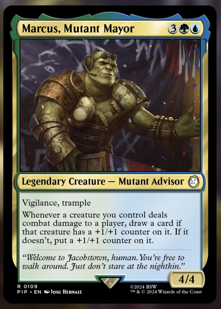 Marcus, Mutant Mayor