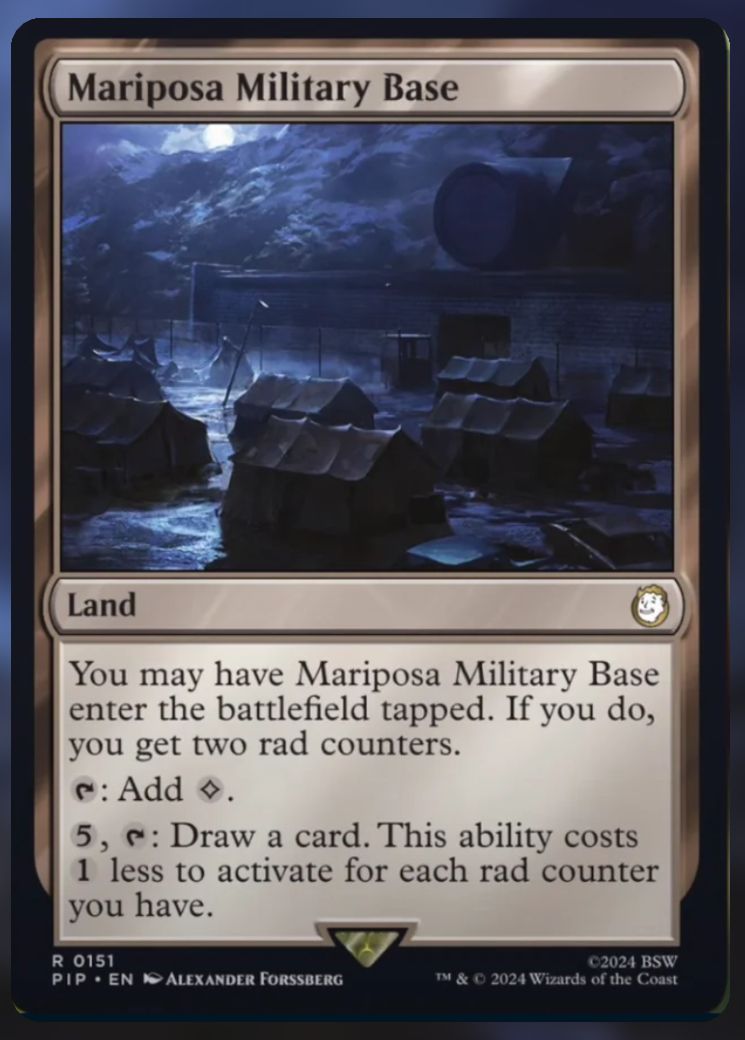 Mariposa Military Base