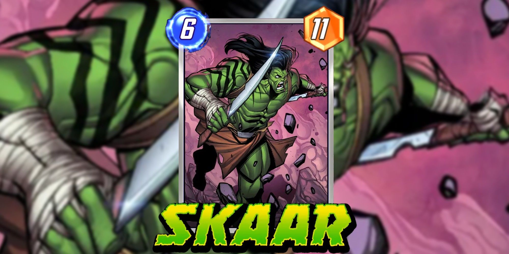 Marvel Snap Card Skaar