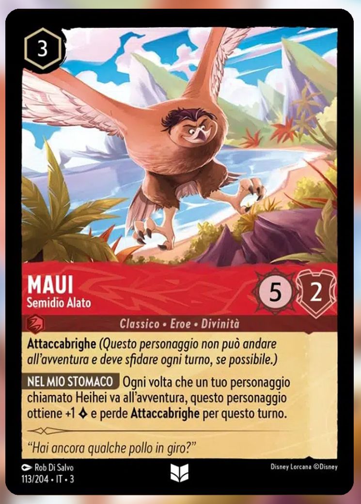 Maui, Winged Demigod