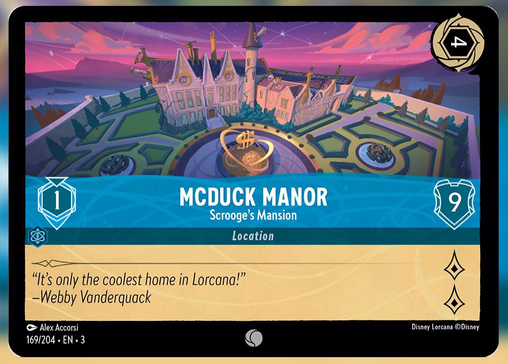 McDuck Manor, Scrooge's Mansion