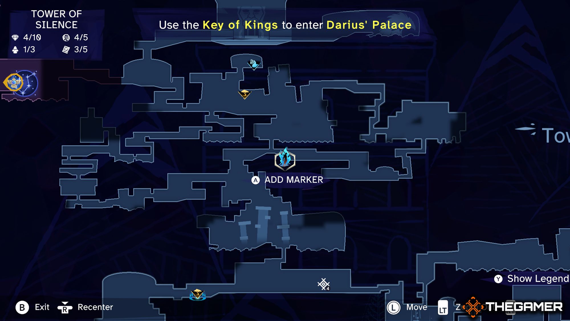 Memory Fragment - Aura of Loss Lore Item Location In Tower Of Silence