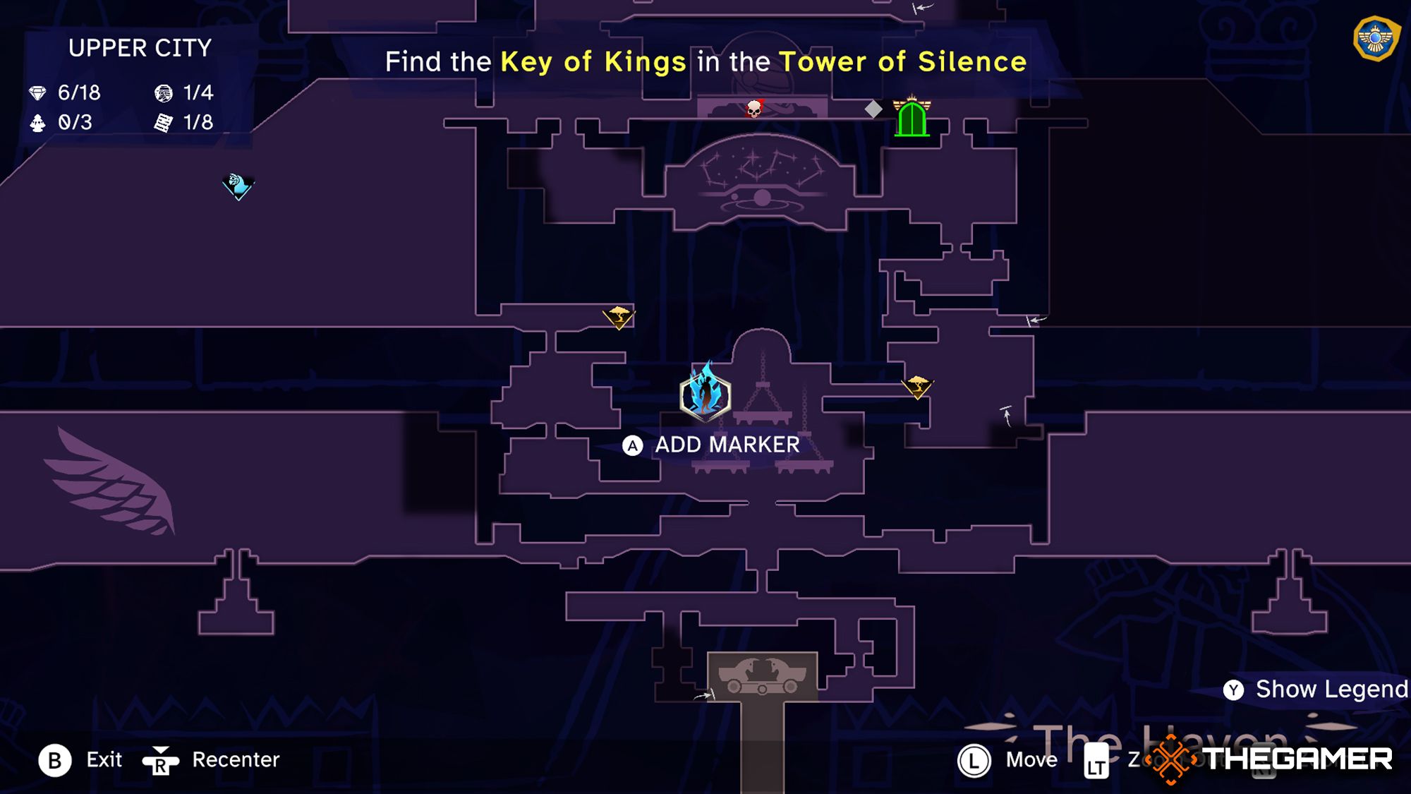 Memory Shard  Location In Upper City