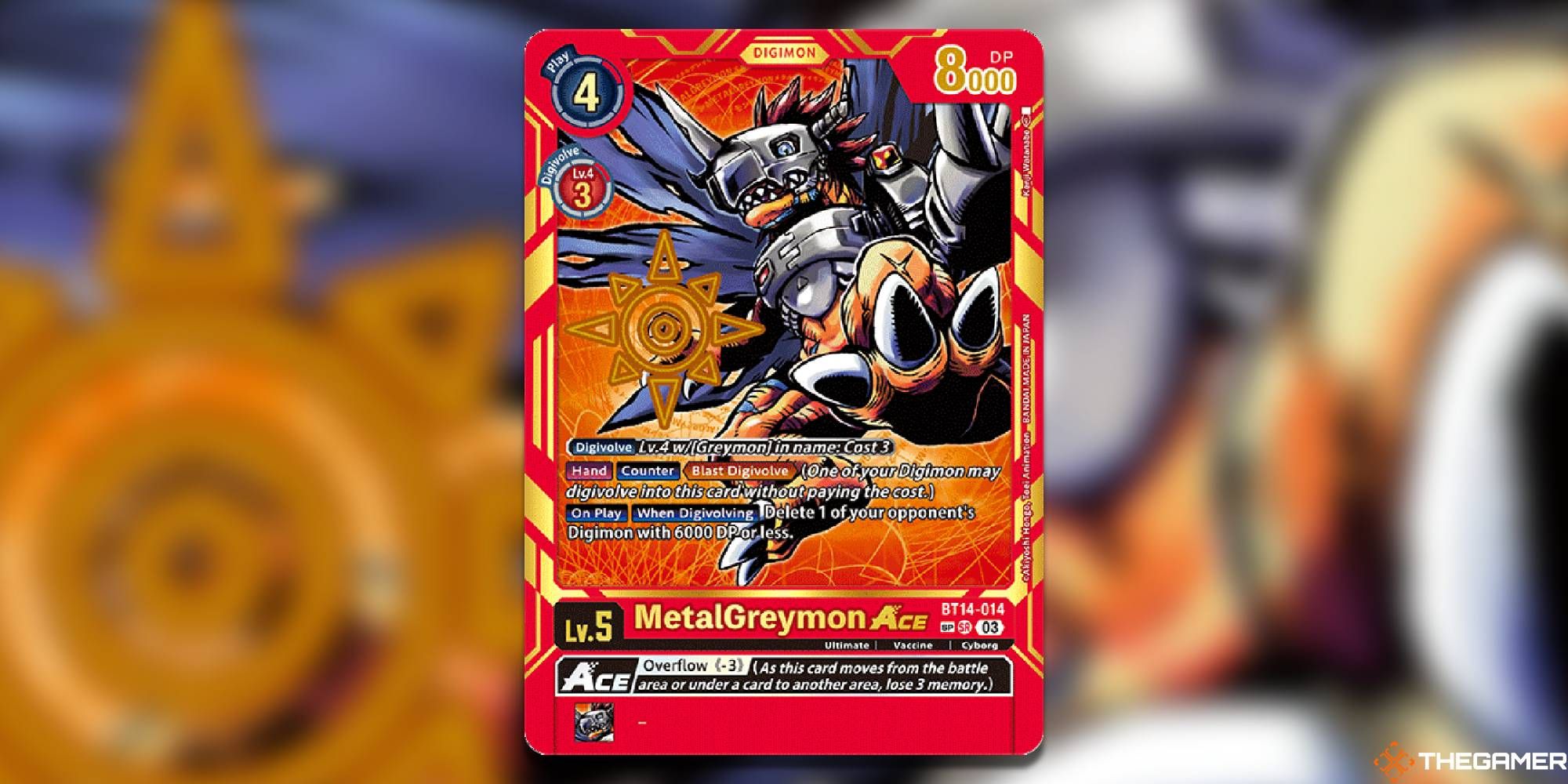 metalgreymon ace magnaangemon metalgreymon and weregarurumon ace most valuable cards BT15 exceed apocalypse digimon card game