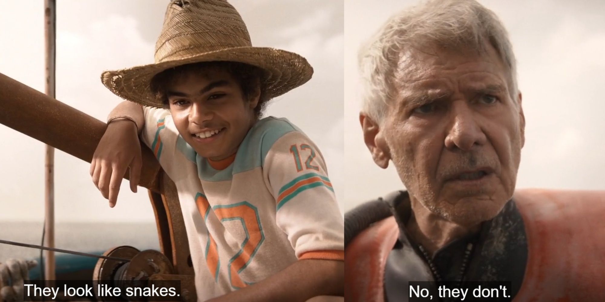 Indiana Jones: And Crystal Skull - Indiana Panicking That Eels Resemble Snakes