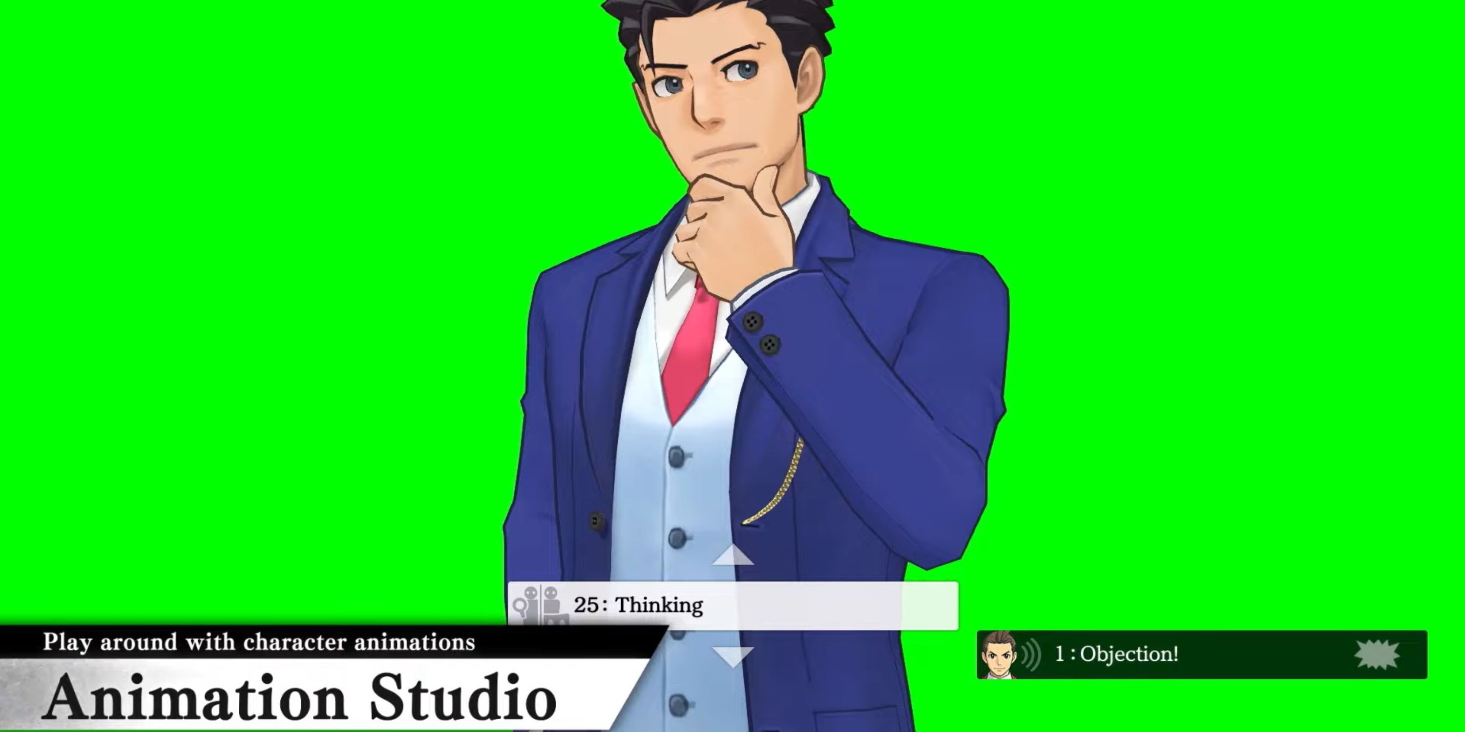 The Animation Studio in Apollo Justice Trilogy