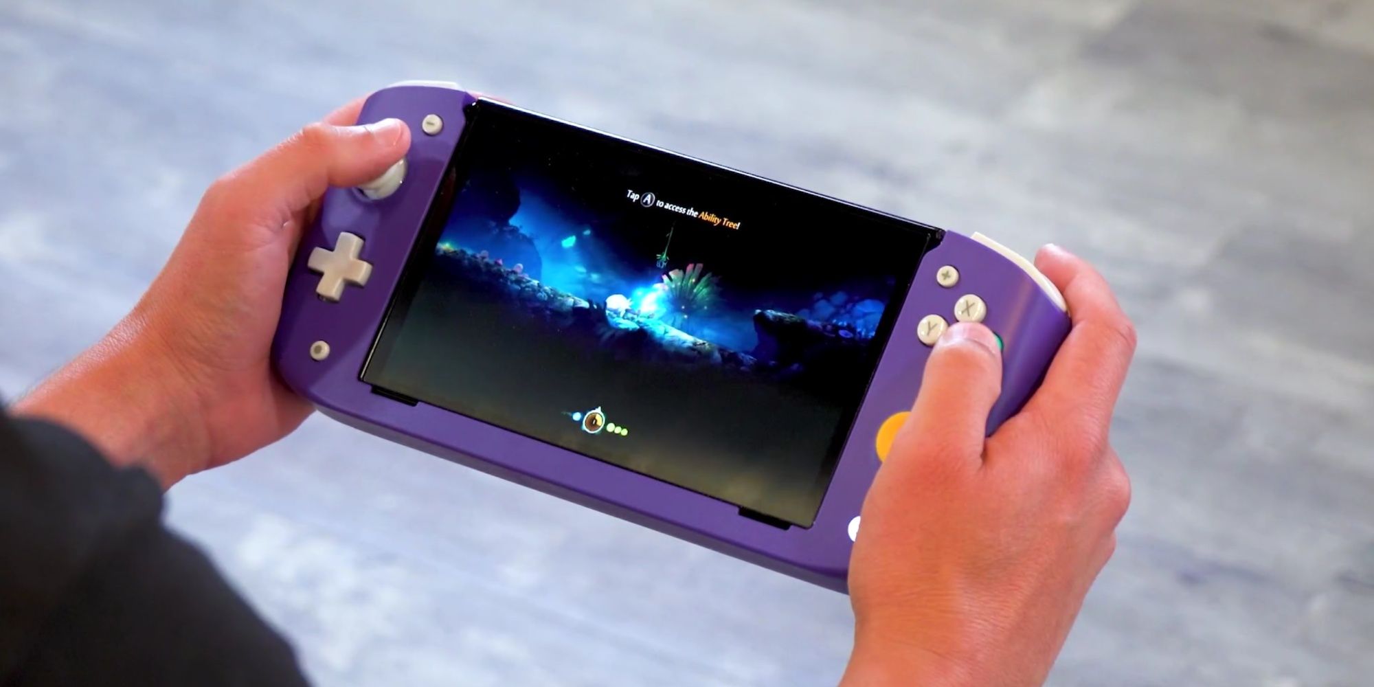 someone playing a purple nitro deck