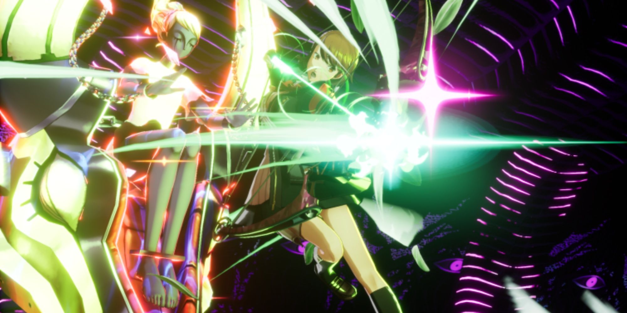 Yukari Preparing To Fire An Arrow