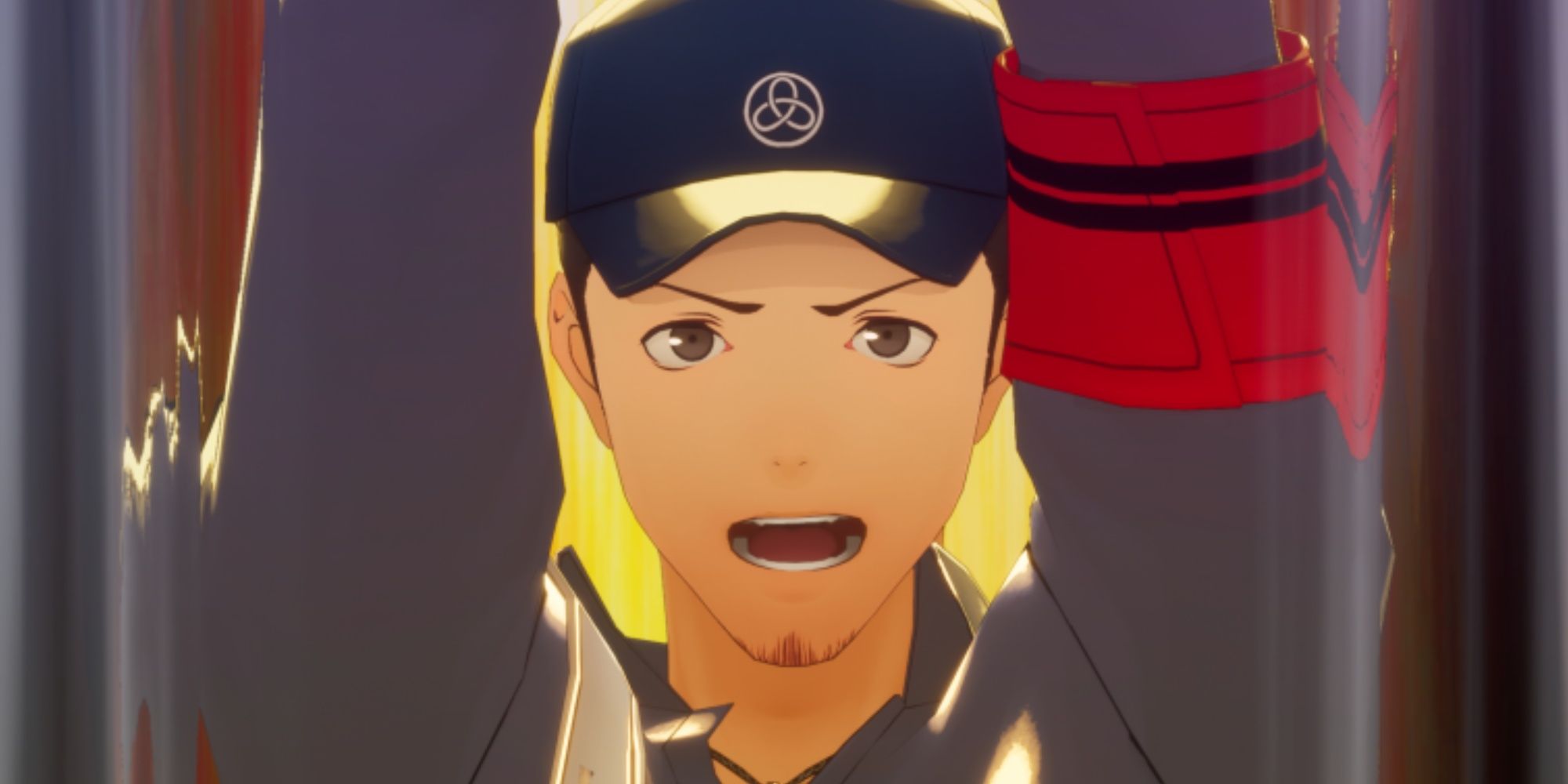 Junpei Preparing An Overhead Slash 