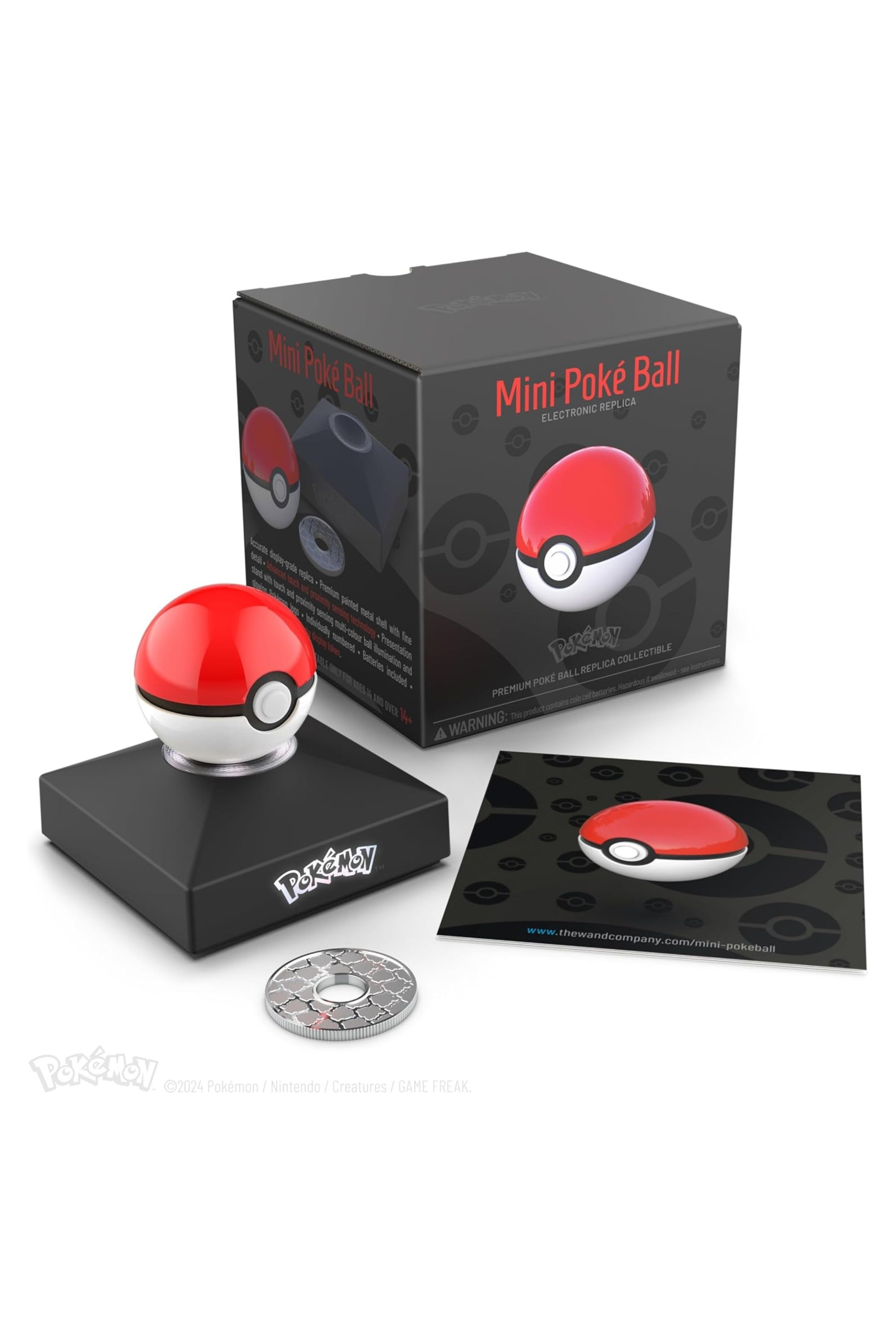 The Wand Company Mini Poke Ball Replica