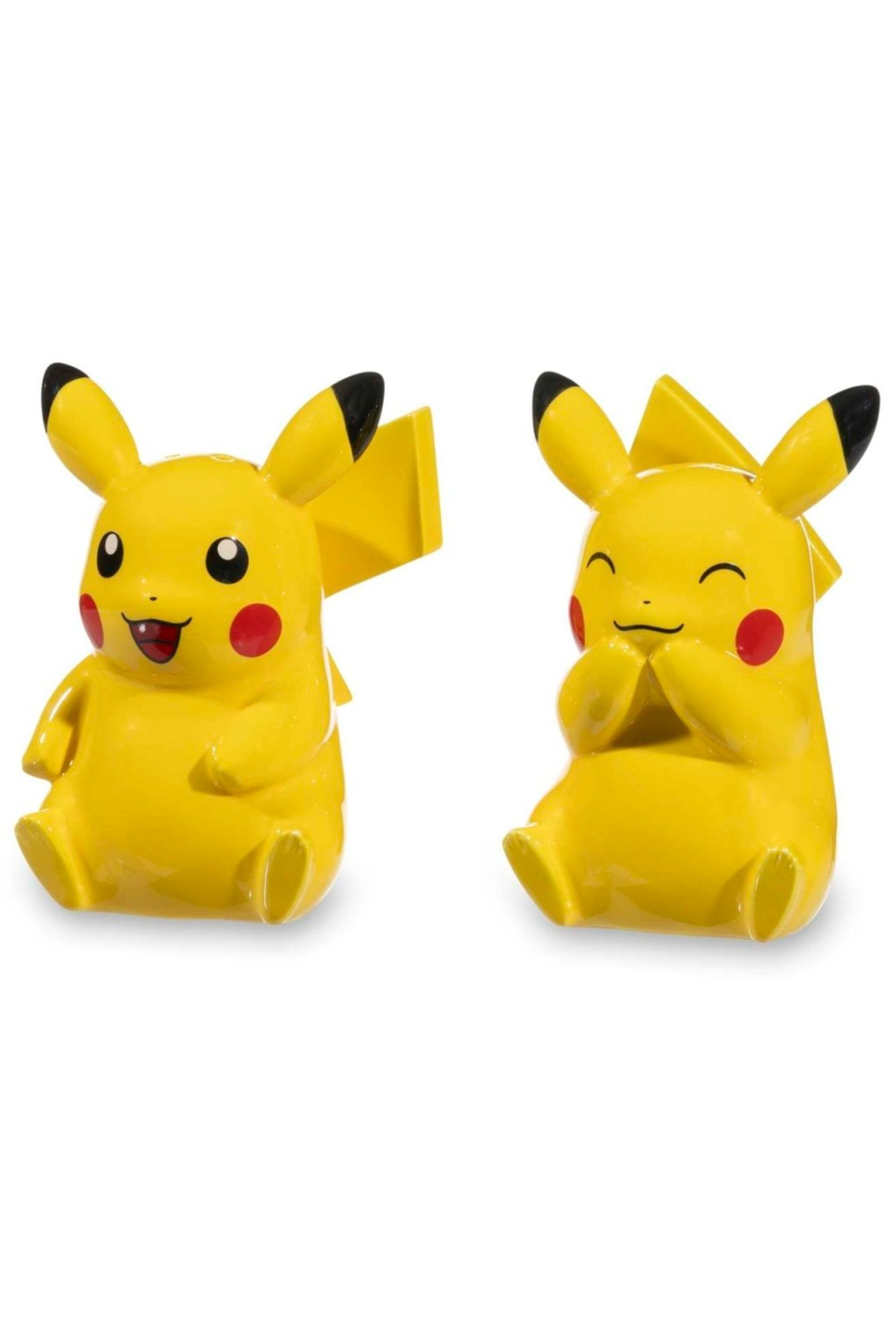happy pikachu salt and pepper shakers