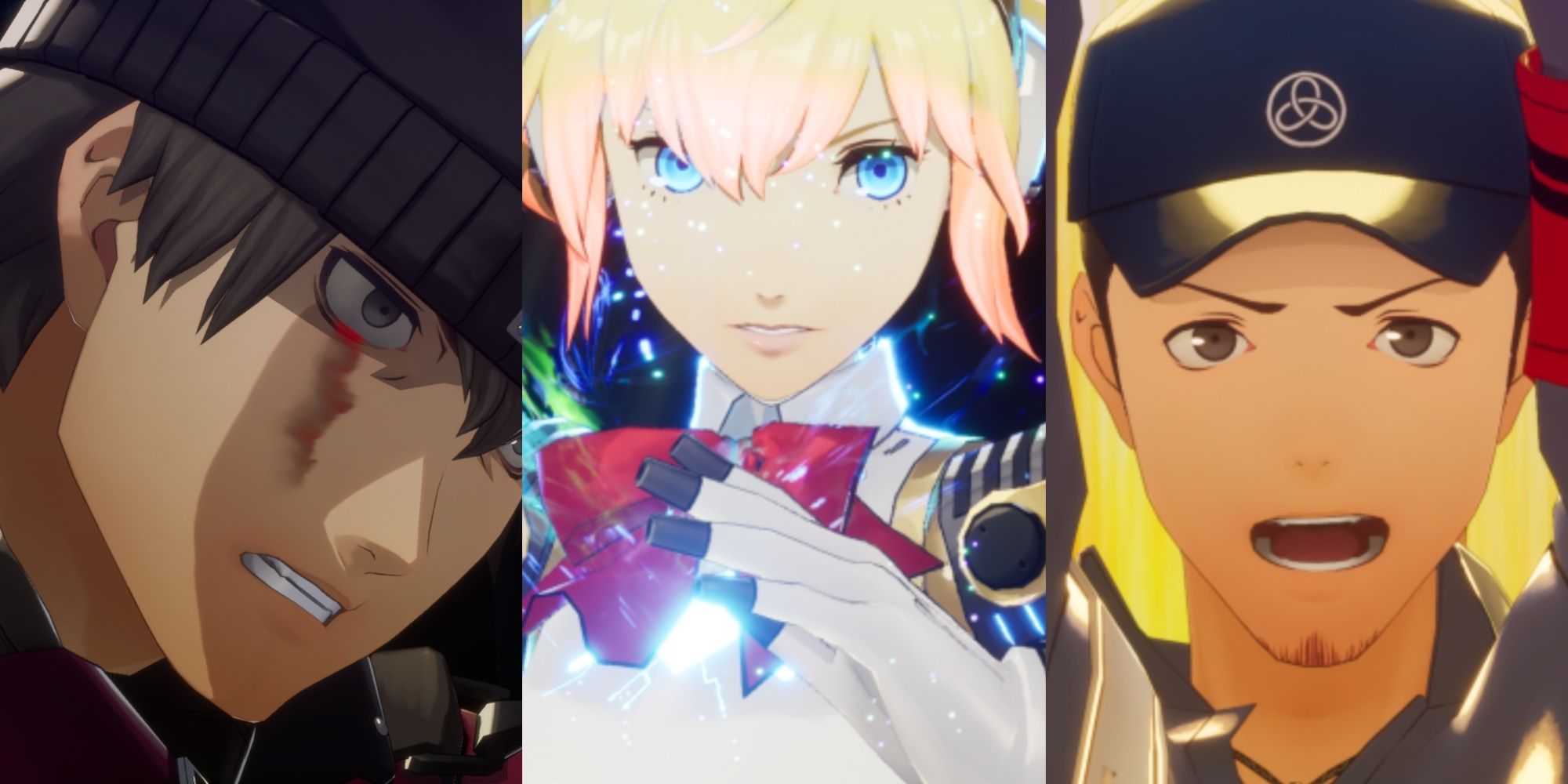 Shinjiro, Aigis, And Junpei
