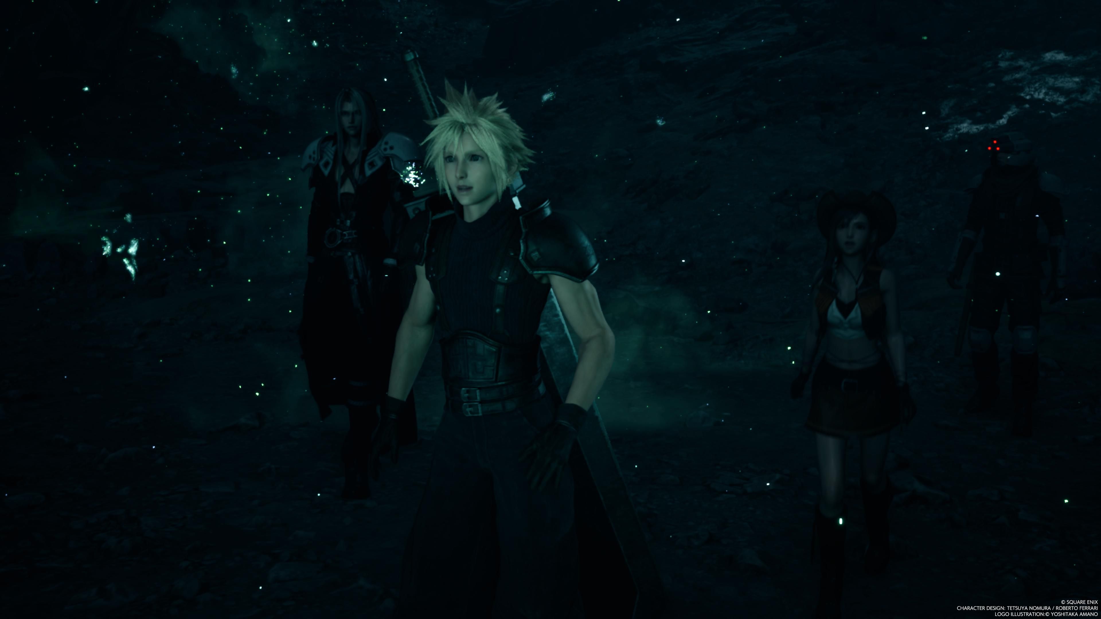 Mount Nibel during the Nibelheim flashbacks in FF7 Rebirth