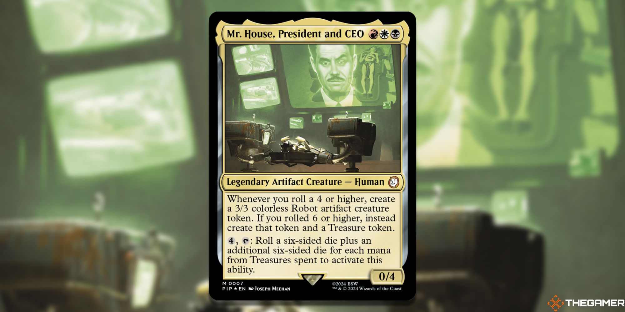 MTG: Mr. House, President and CEO card