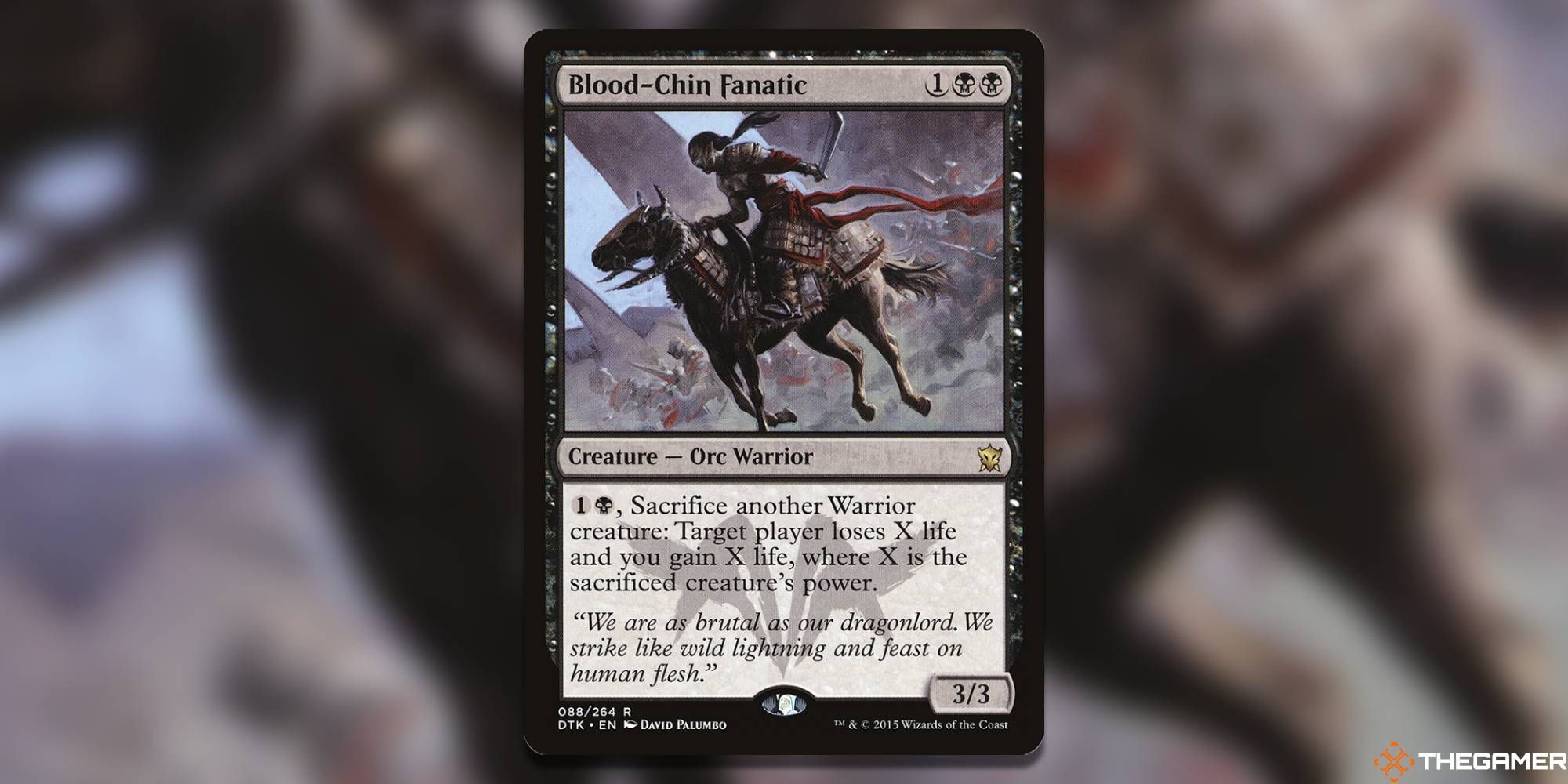 Blood-Chin Fanatic Magic: The Gathering card