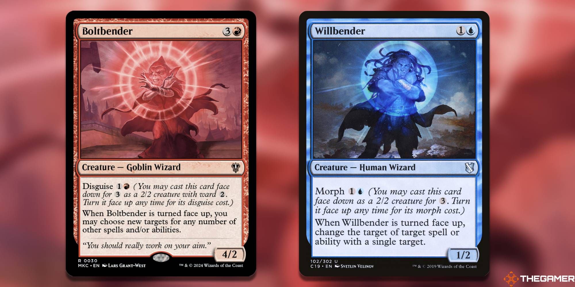 Boltbender & Willbender Magic: The Gathering cards