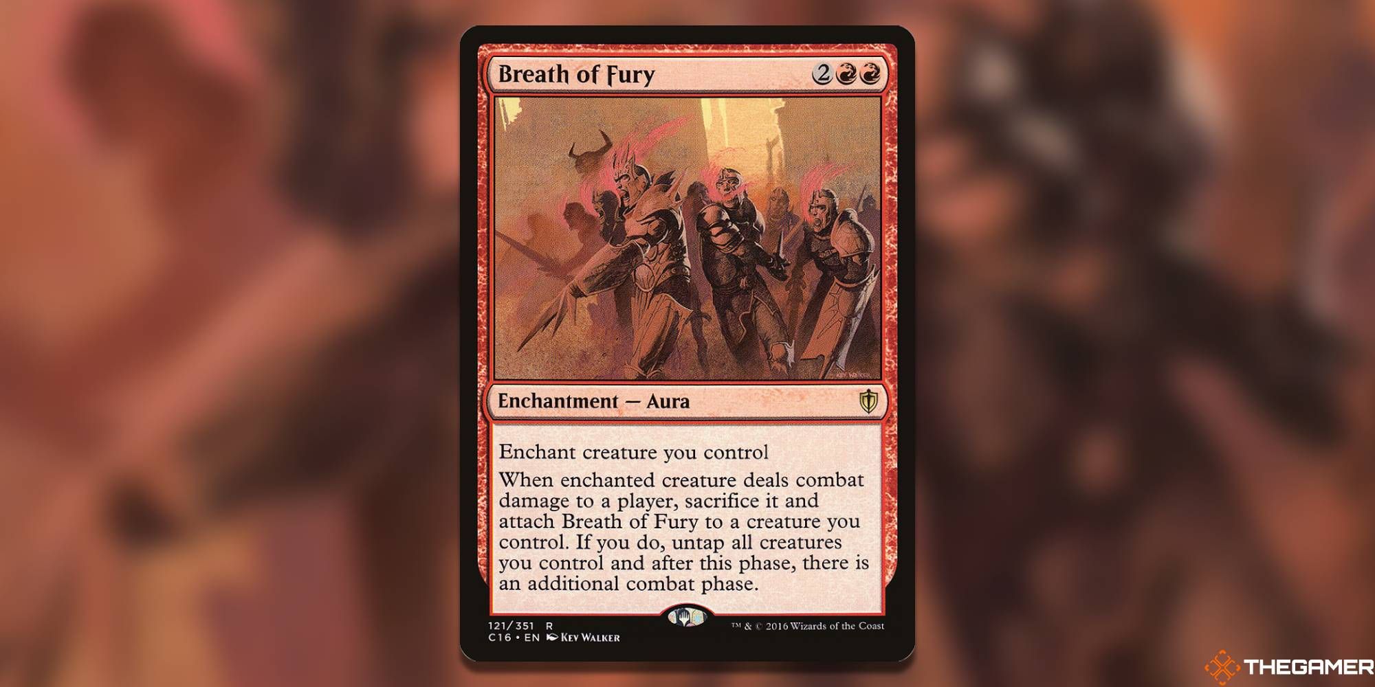 Breath of Fury Magic: The Gathering card
