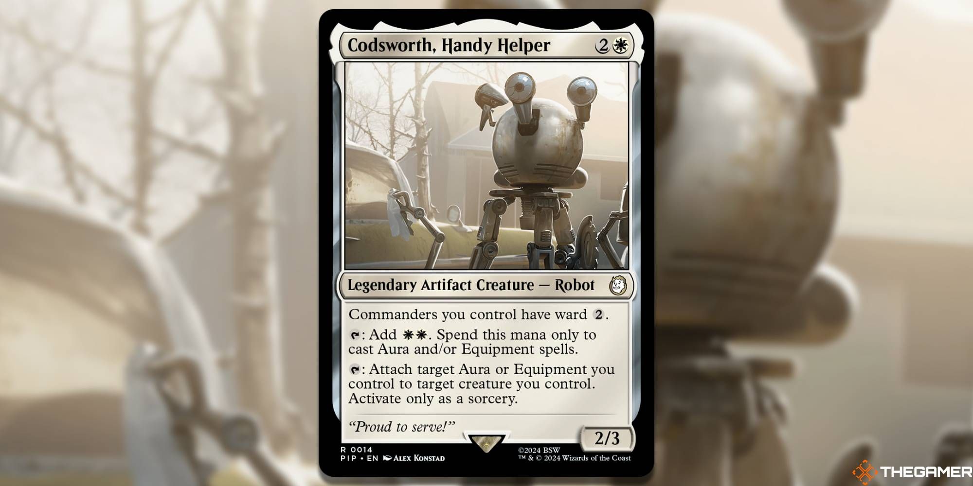 MTG - Codsworth, Handy Helper
