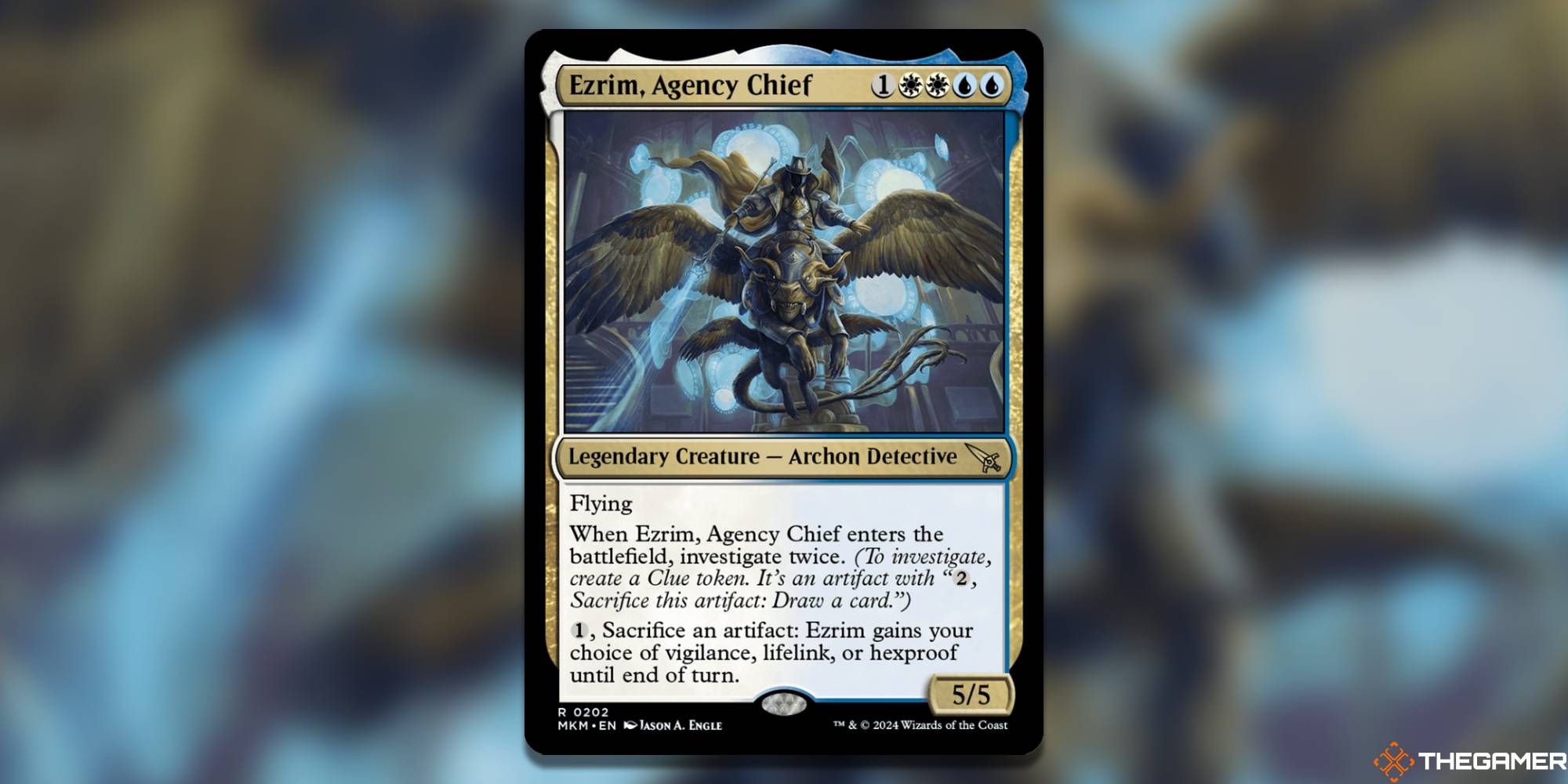 Ezrim, Agency Chief Magic: The Gathering card