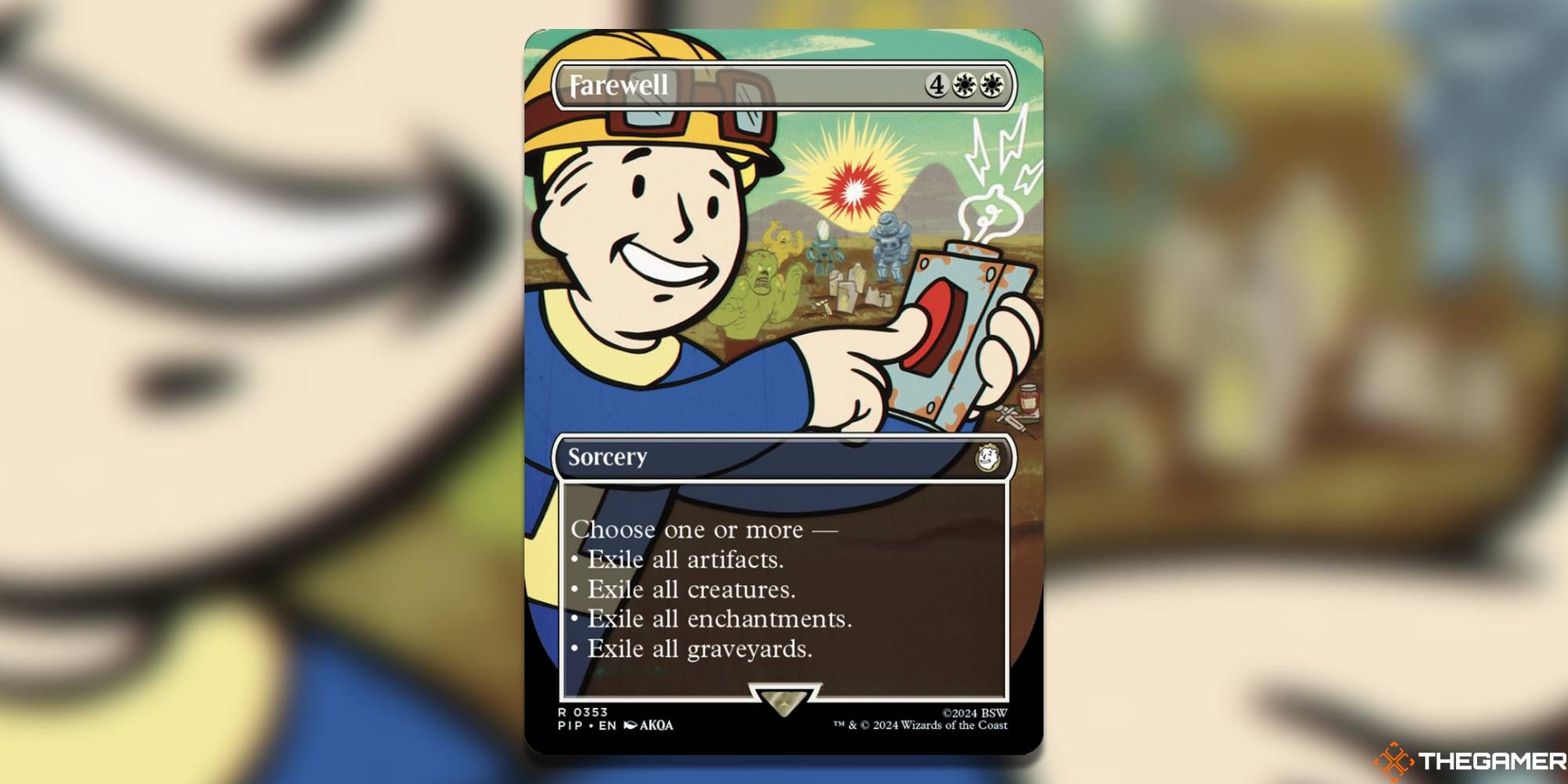 Farewell Magic: The Gathering card
