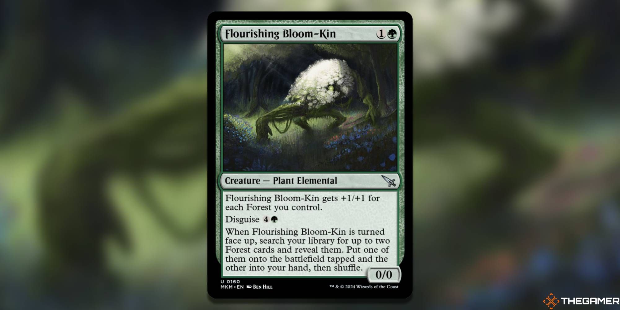 Flourishing Bloom-Kin Magic: The Gathering card