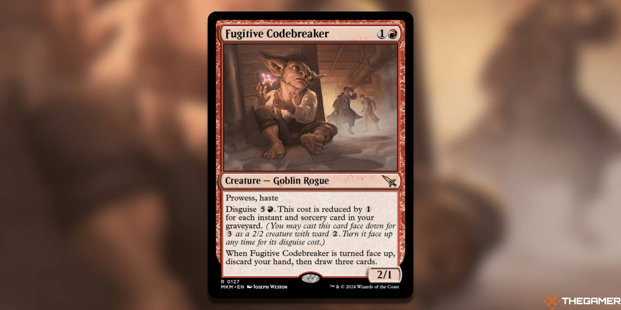 Fugitive Codebreaker Magic: The Gathering card
