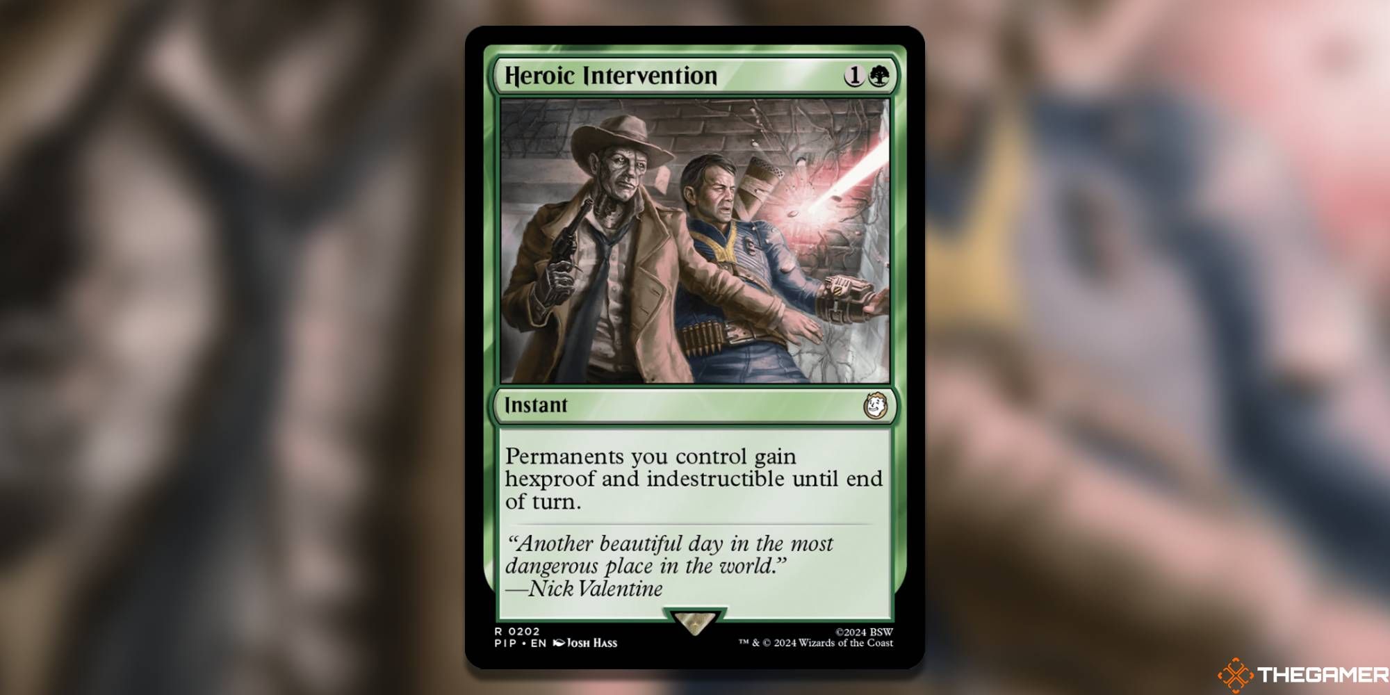 Heroic Intervention Magic: The Gathering card