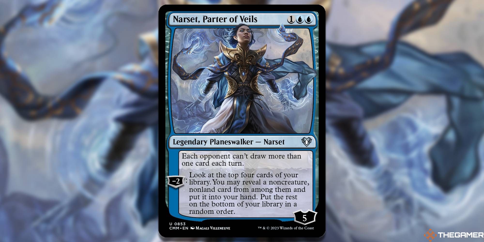 MTG - Narset, Parter of Veils