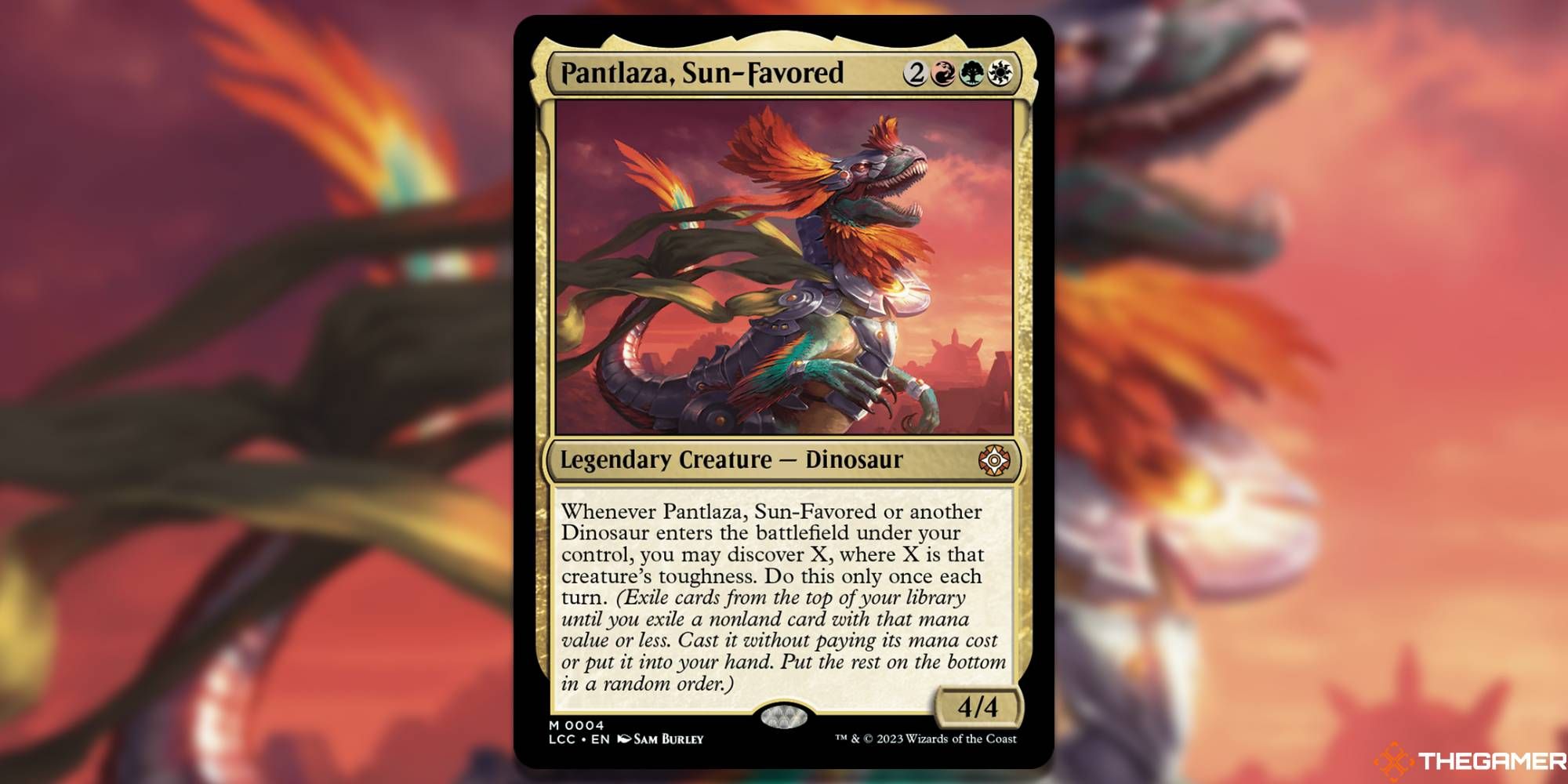 MTG - Pantlaza, Sun-Favored Large