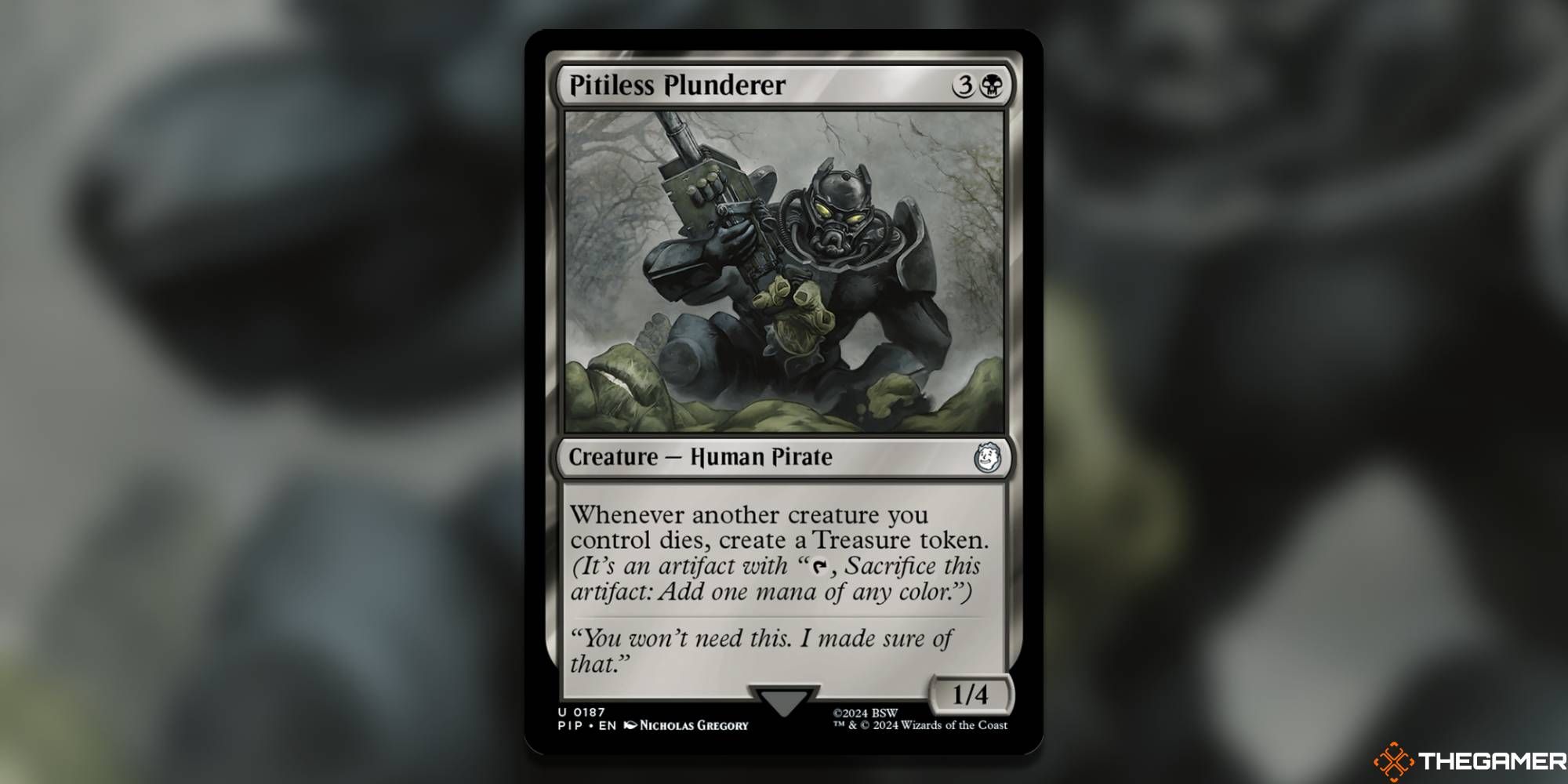 Pitiless Plunderer Magic: The Gathering card