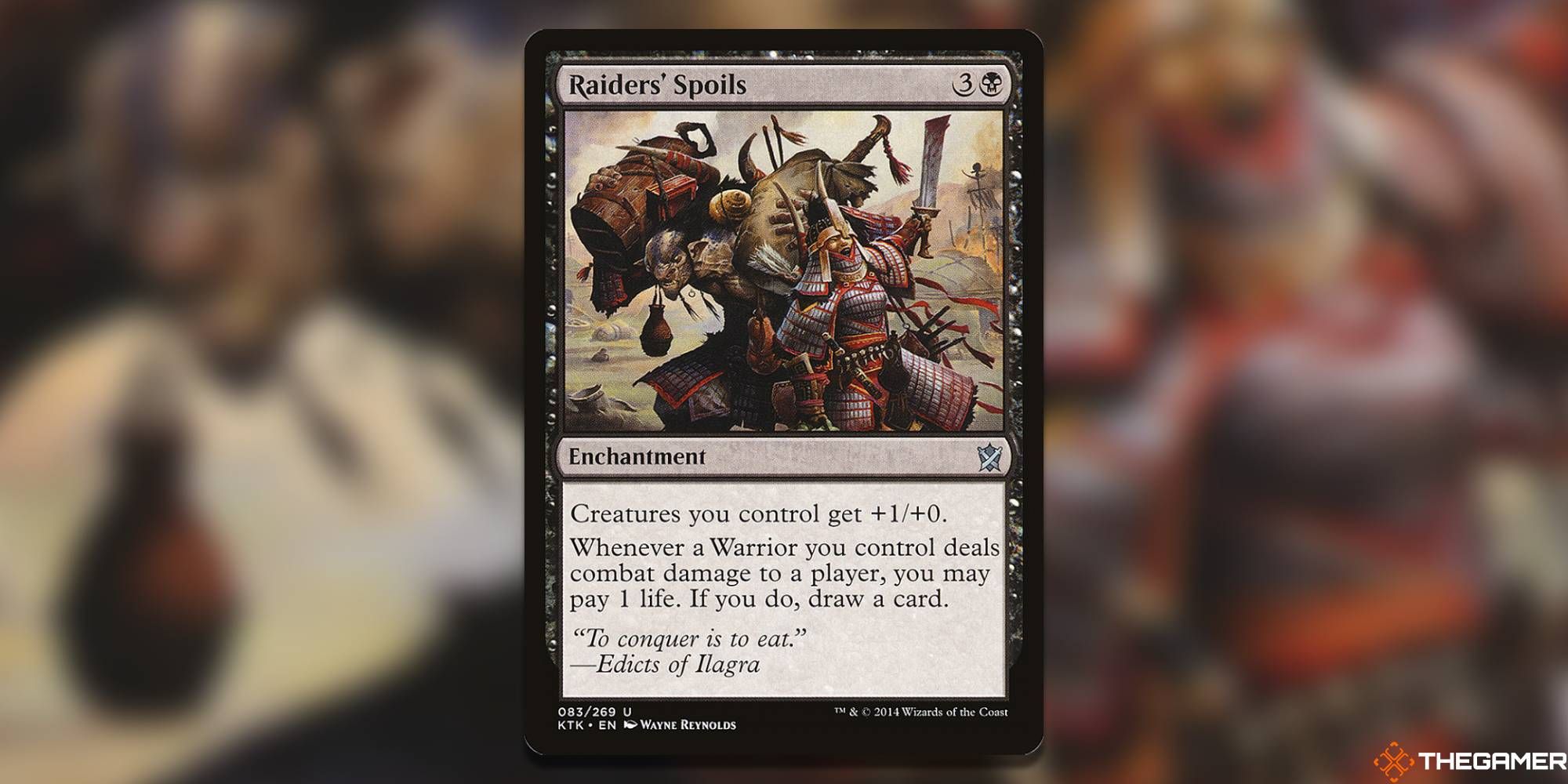 Raiders' Spoils  Magic: The Gathering card