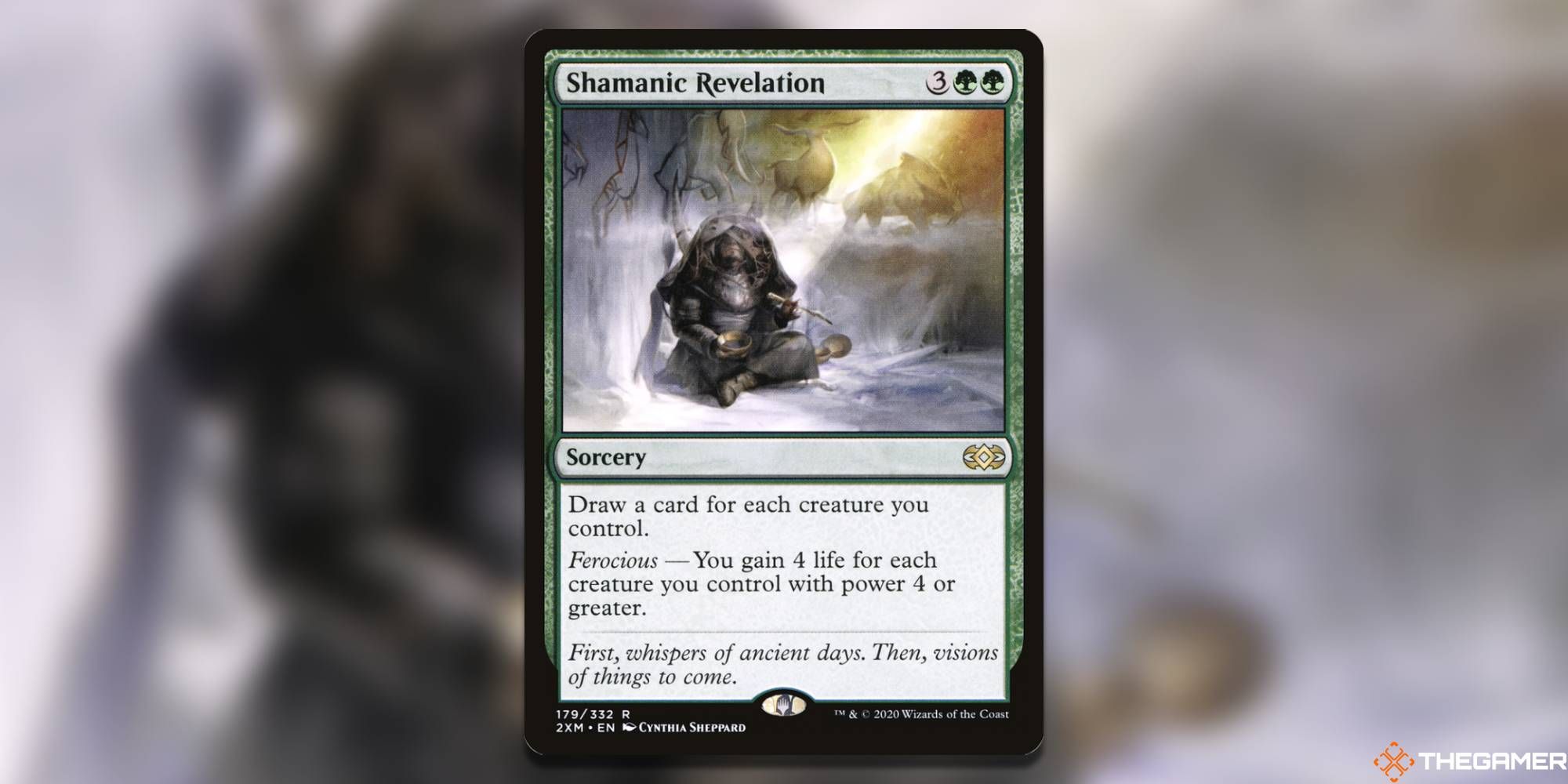 Shamanic Revelation Magic: The Gathering Card