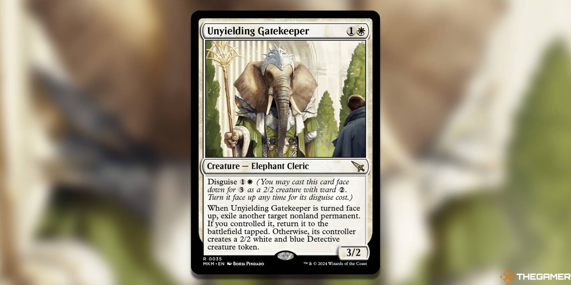 Unyielding Gatekeeper Magic: The Gathering card