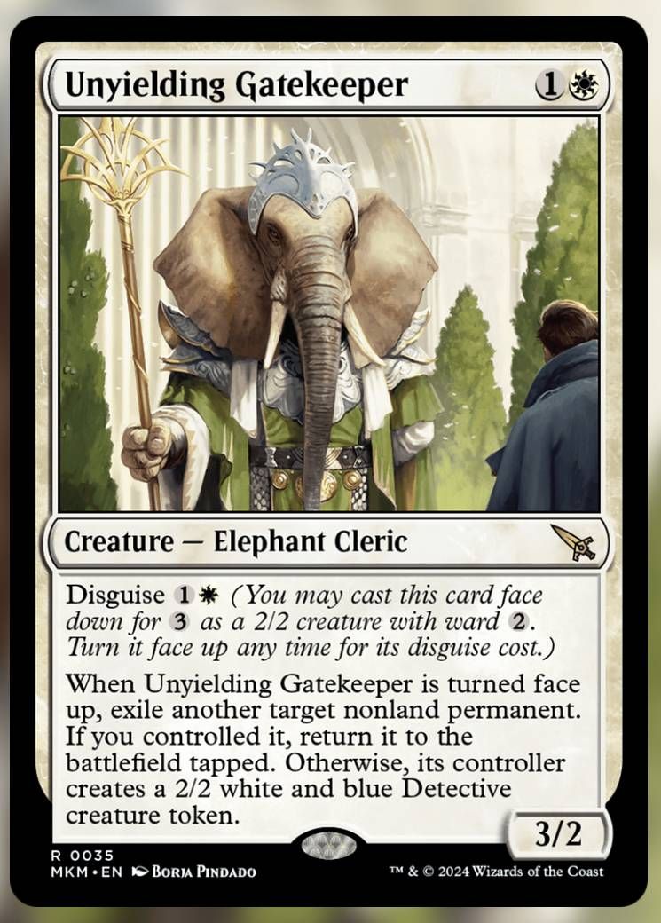 MTG - Unyielding Gatekeeper